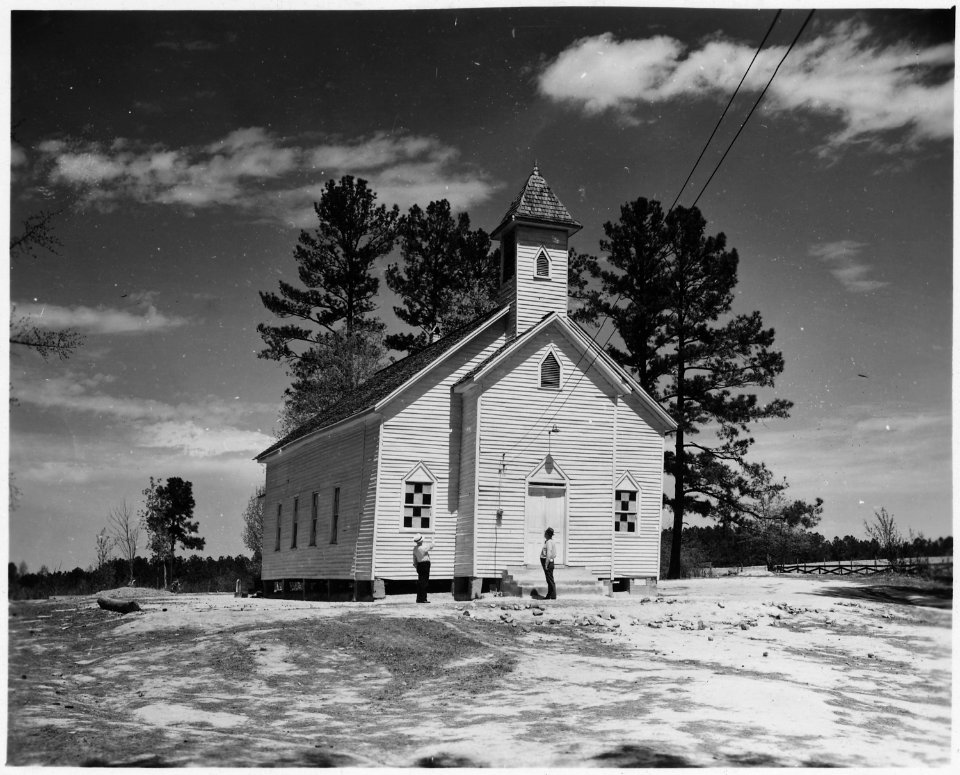 Newberry County, South Carolina. Church. (No detailed description given.) - NARA - 522722