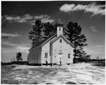 Newberry County, South Carolina. Church. (No detailed description given.) - NARA - 522722