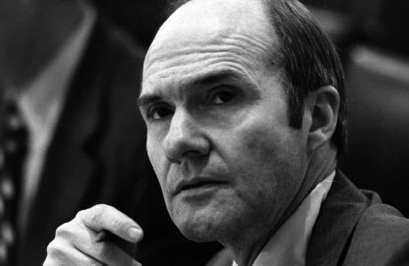 National Security Advisor Brent Scowcroft at a meeting following the assassinations in Beirut, 1976 - NARA - 7064964