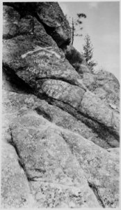 Nez Perce Indian Wars, graves of soldiers and civilian scouts killed. - NARA - 533070