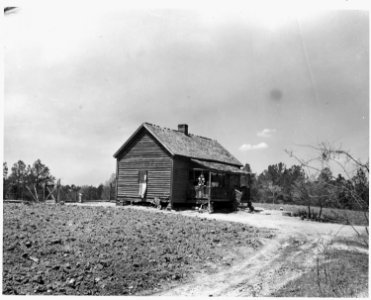 Newberry County, South Carolina. Temporary home and farm on Enoree District, Sumter National Forest . . . - NARA - 522805