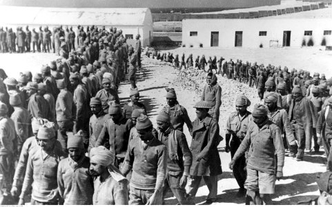Obóz dla jeńców brytyjskich w Afryce Północnej (2-2069)