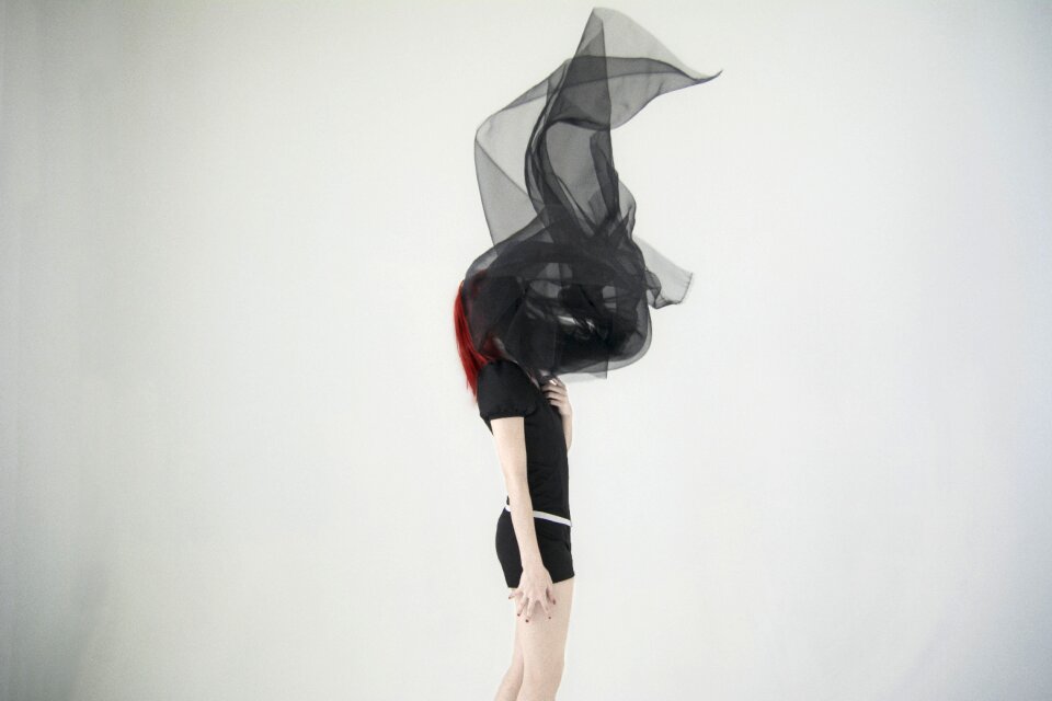 Fashion portrait model