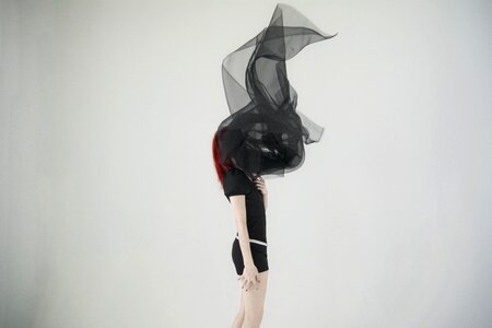 Fashion portrait model