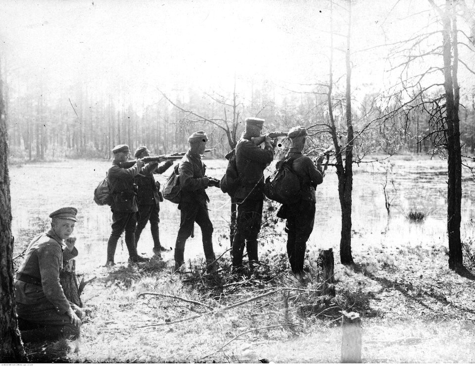 Patrol żołnierzy Legionów Polskich na Wołyniu (22-164)