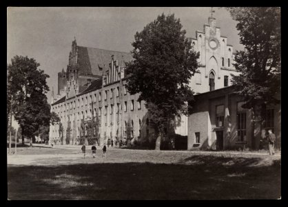 Pelplin, klasztor 1945 (66046372)