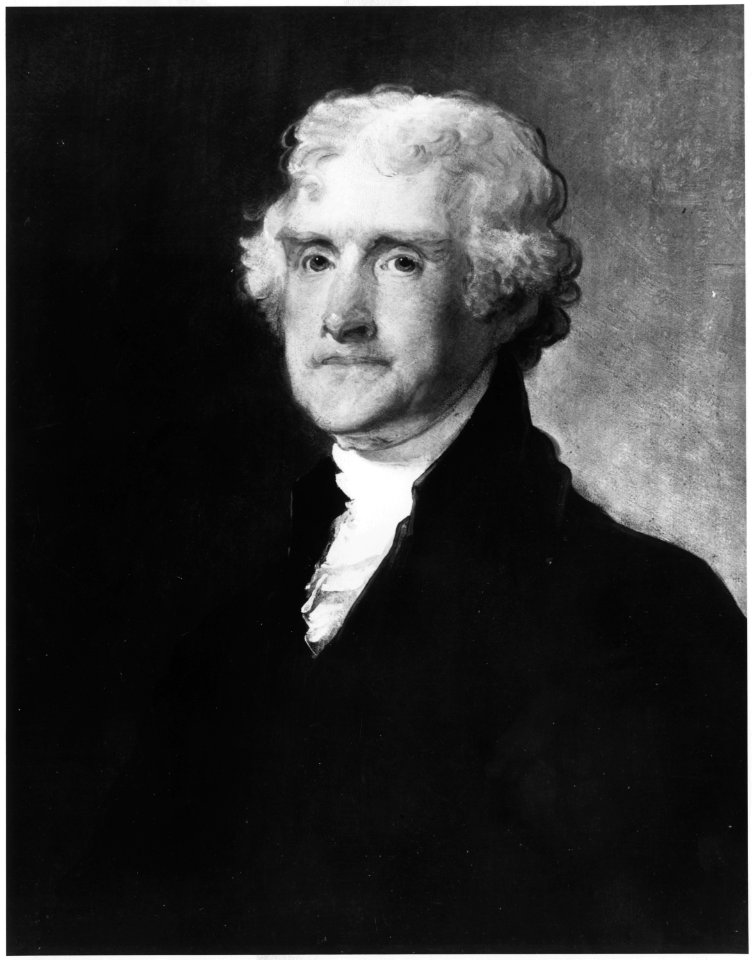 Photograph of a Painting of Thomas Jefferson - NARA - 532932