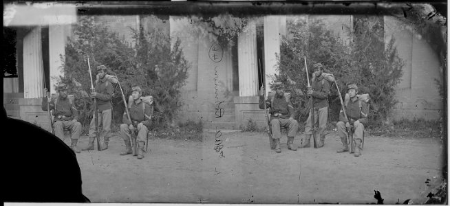 Photograph of A. A. Robinson and Infantry - NARA - 529518
