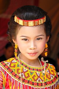 Portrait child exotic