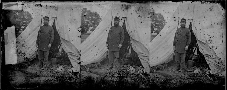 Photograph of a Private with the Rhode Island Volunteers - NARA - 529463