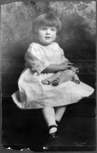 Photograph of Betty Bloomer, Age 3 - NARA - 186855