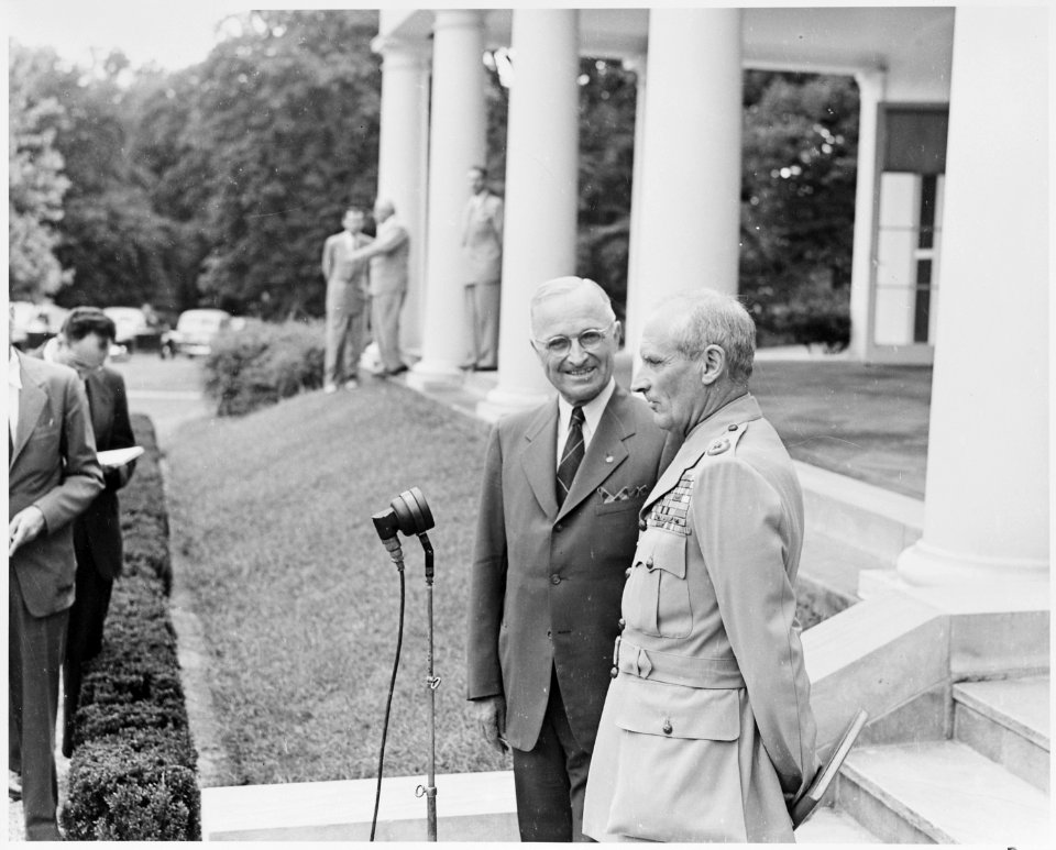 Photograph of Field Marshal Viscount Montgomery of Alamein (Bernard Montgomery), Chief of the Imperial General Staff... - NARA - 199425