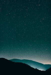 Night sky stars