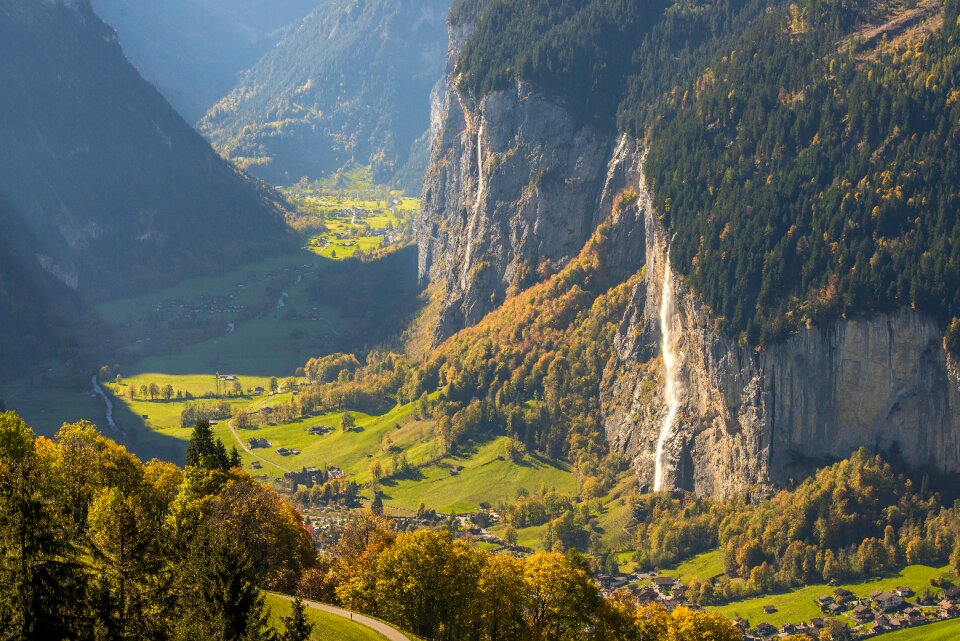 Valley lauterbrunnen scenic