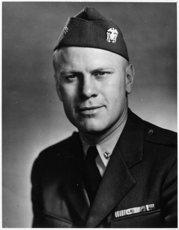 Photograph of Gerald R. Ford, Jr. in His United States Navy Lieutenant Commander Uniform - NARA - 187001
