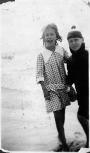 Photograph of Gerald R. Ford, Jr. with his Cousin Adele James - NARA - 186932