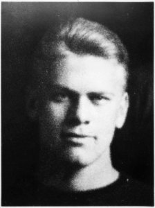 Photograph of Gerald R. Ford, Jr., in his Football Jersey - NARA - 186902
