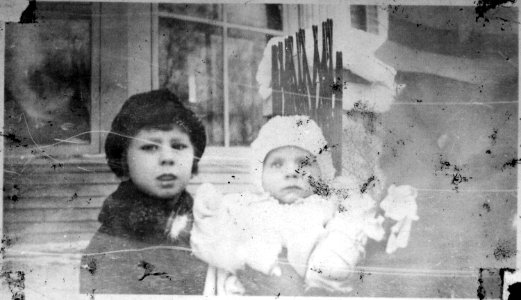 Photograph of Dorothy Gardner Ford Holding Infant Richard Ford, while Thomas Ford Sits Close by - NARA - 186954