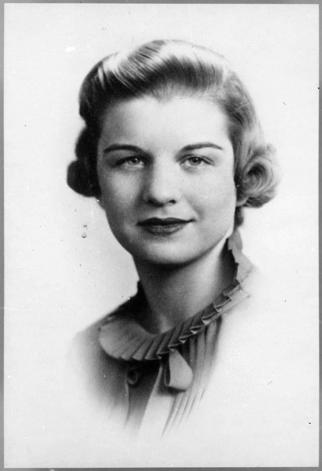 Photograph of High School Senior Betty Bloomer, Age 18, That Appeared in the Grand Rapids Central High School Yearbook - NARA - 187041