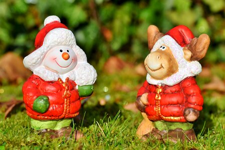 Figure christmas figure deco