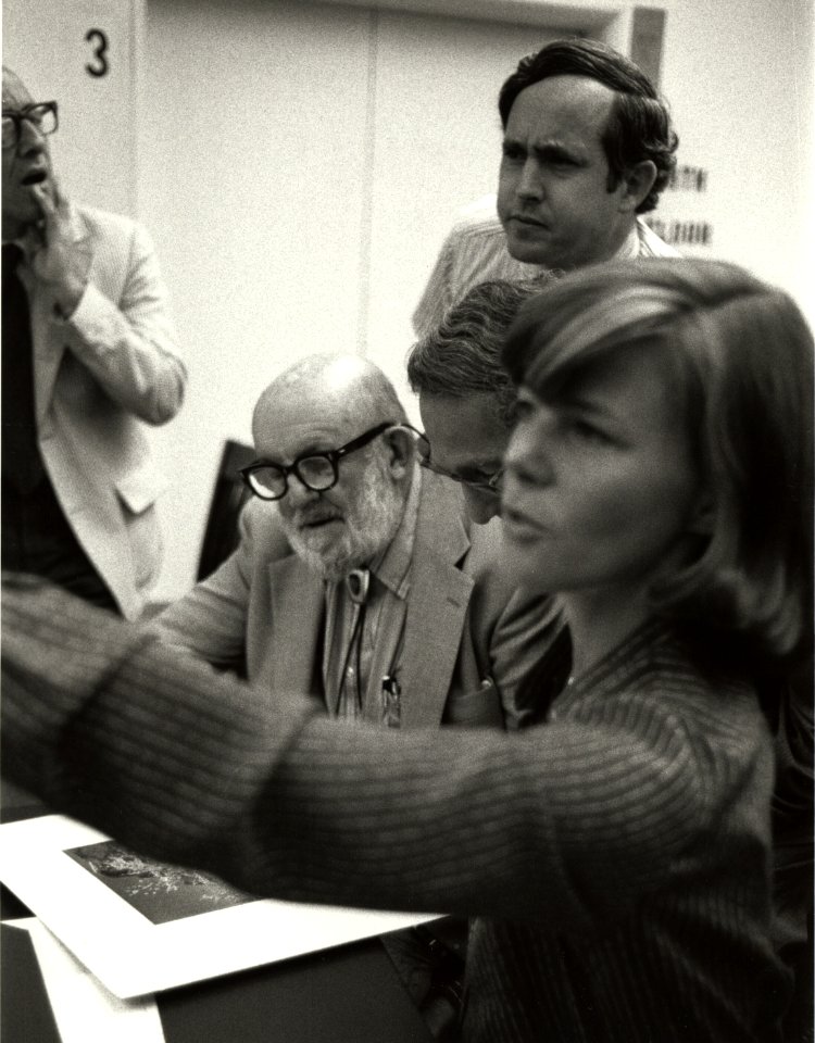 Photograph of Photographer Ansel Adams Visiting the National Archives - NARA - 7580919