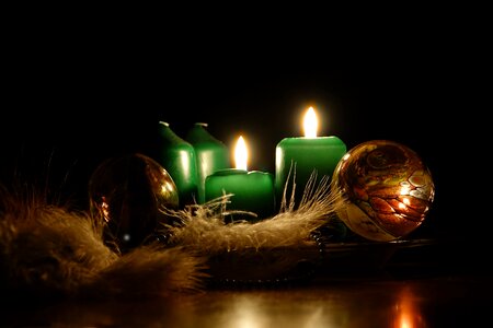 Candlelight contemplative second candle