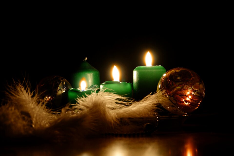 Mood candlelight contemplative