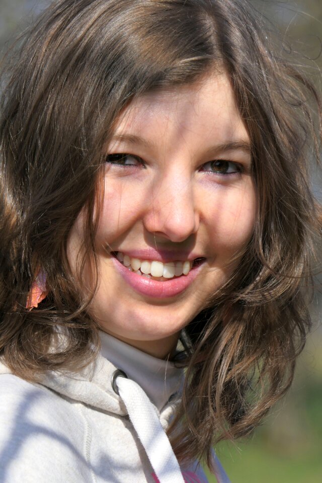 Smile human of course
