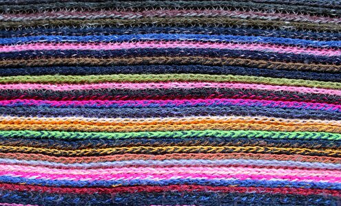 Wool web textile photo