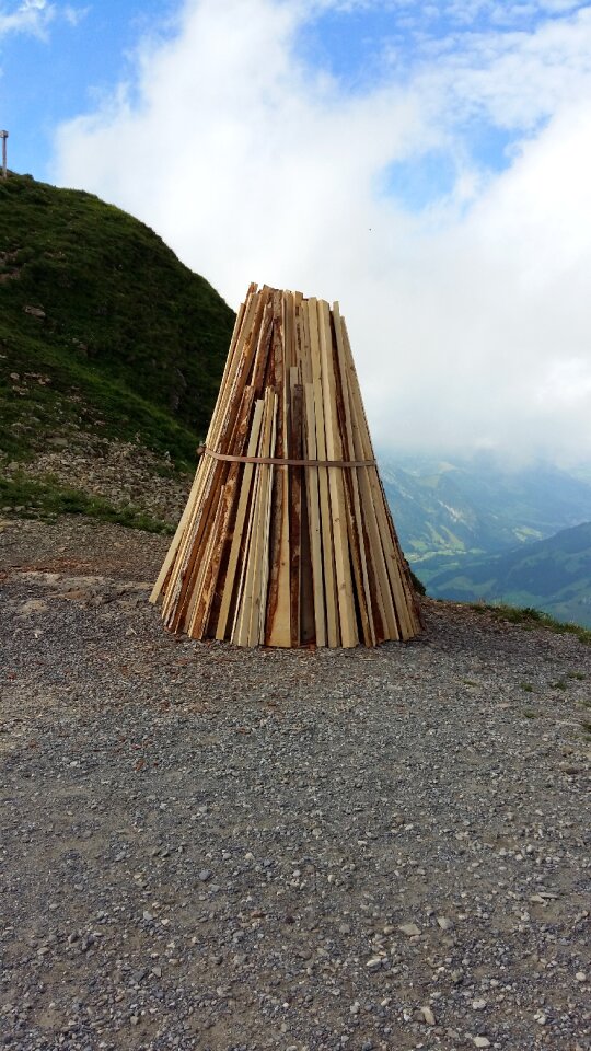 Nature campfire fireplace