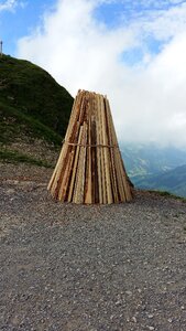 Nature campfire fireplace