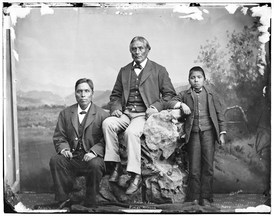Pimas of Arizona, Antonito, Antonio Asul, and Harry - NARA - 523812