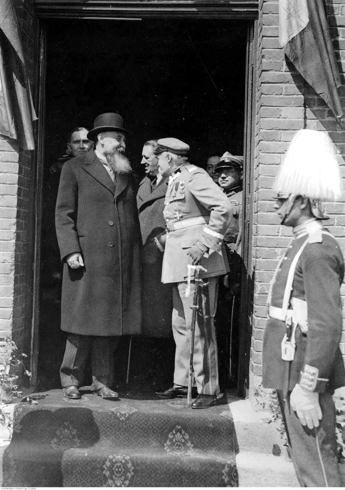 Pobyt marszałka Józefa Piłsudskiego w Bukareszcie w drodze powrotnej z Egiptu. (22-357-4)