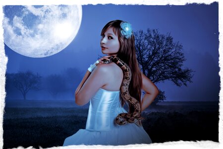 Dream dark dream woman