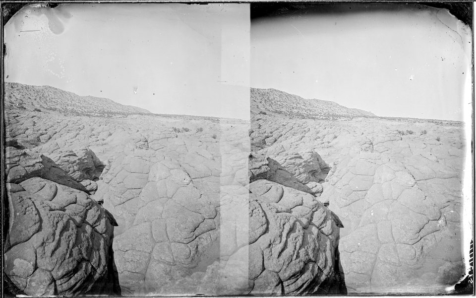 Polygonal weathering. Old nos. 469, 442, 716, 460 - NARA - 517929