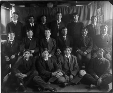 Possibly Carlisle Indian School football team - NARA - 523592