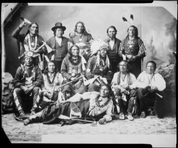 Ponca delegation - NARA - 523636