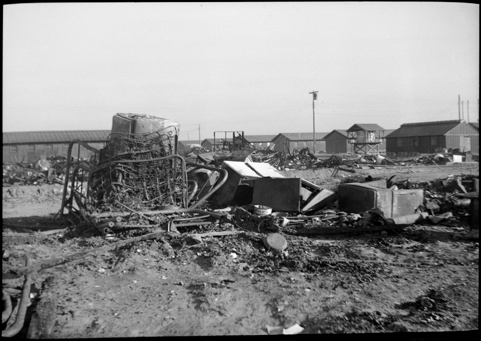 Poston, Arizona. Electric stoves, gas stoves and other hard to get items, belonging to personnel an . . . - NARA - 539518