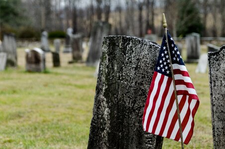 Grave cemetery stone photo