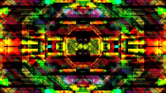 Dirty color center grunge