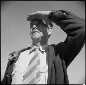 Poston, Arizona. Norris James, Reports Officer - NARA - 536635