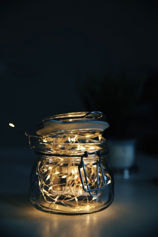 Led light black
