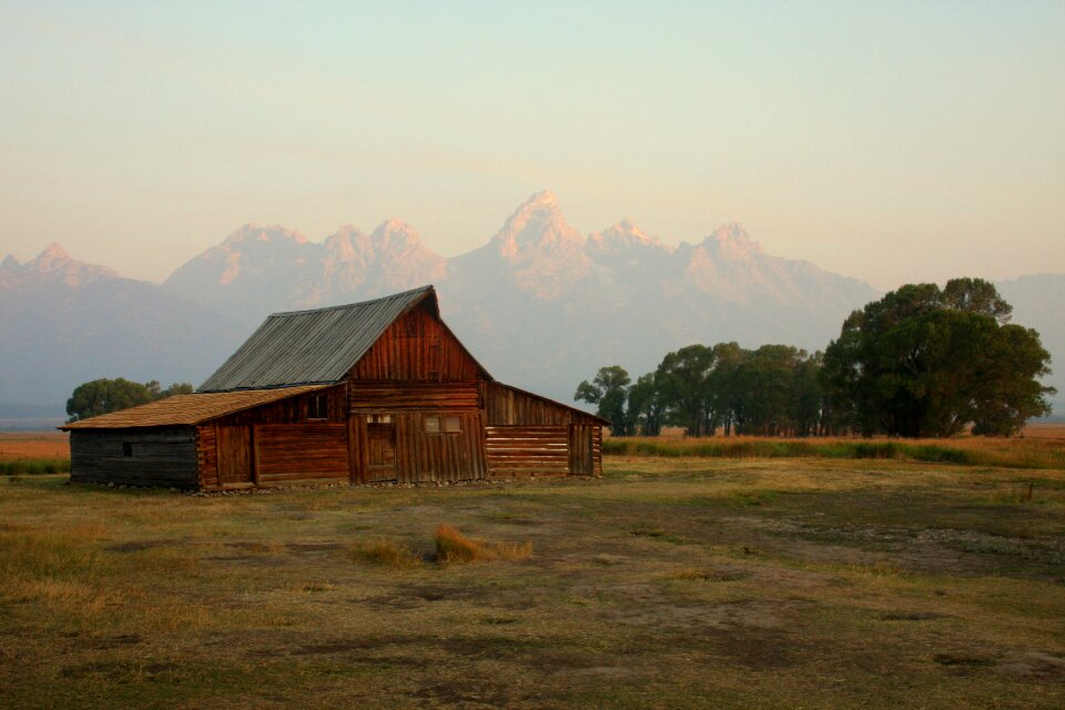 Barn iconic landscape