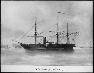 Powhatan, port side - NARA - 513000