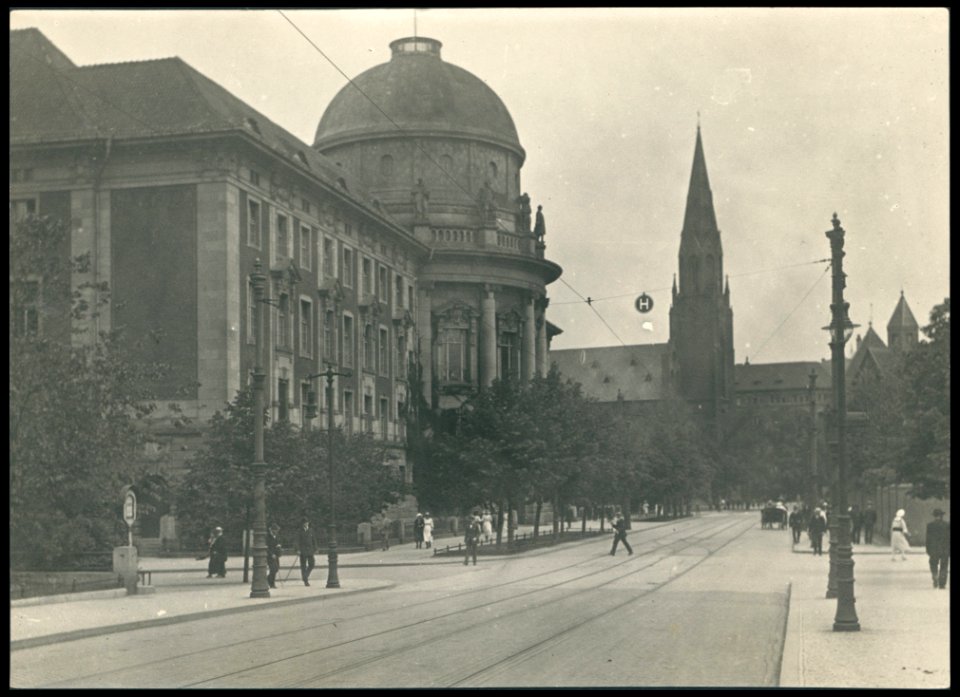 Poznan, ul. Fredry ca 1930 (42161554)