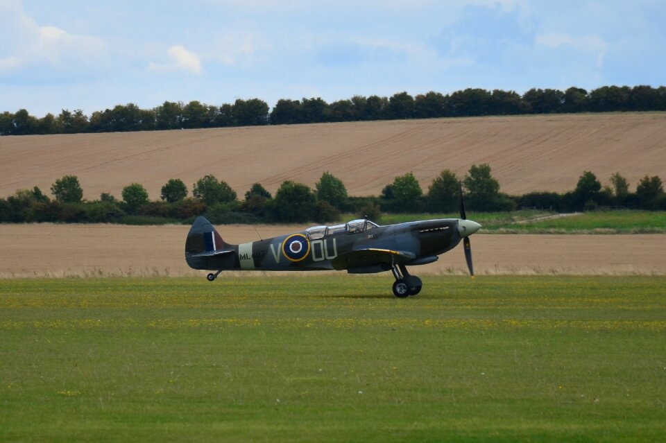 Military flight landscape