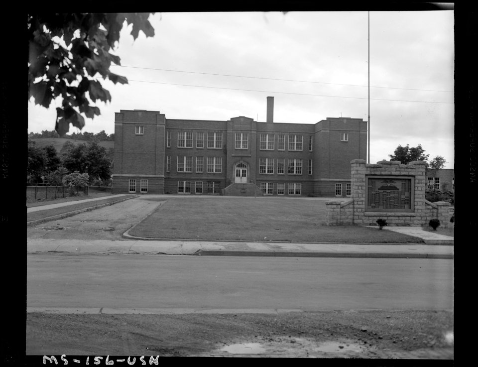 Public School. Barrackville, West Virginia. - NARA - 540303