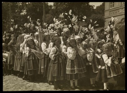 Procesja Bozego Ciala w Lowiczu przed 1932 (70935380)