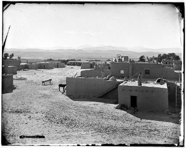Pueblo in San Juan, New Mexico - NARA - 523750