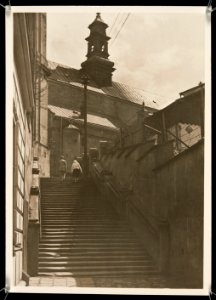 Przemysl, katedra, schody 1938 (68116092)